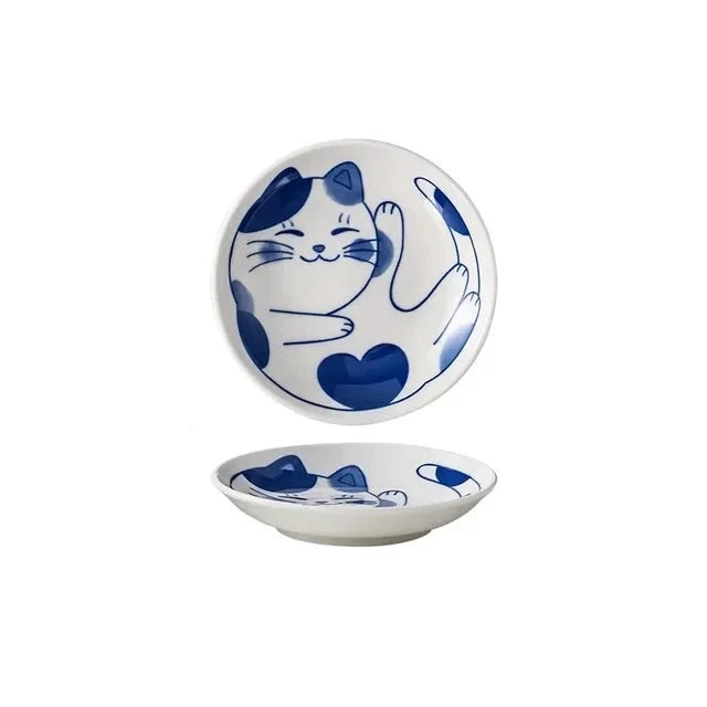 Japanese Ceramic Cartoon Dish
