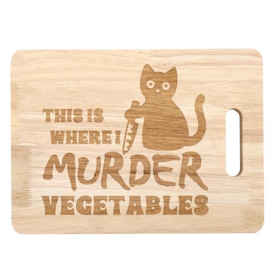 Creative Funny Black Cat Cutting Board