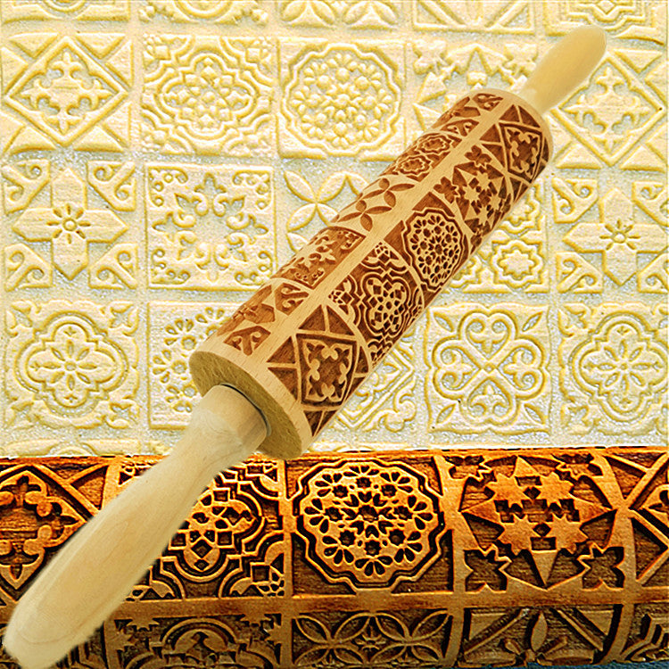 
                  
                    Wooden Printed Rolling Pin
                  
                